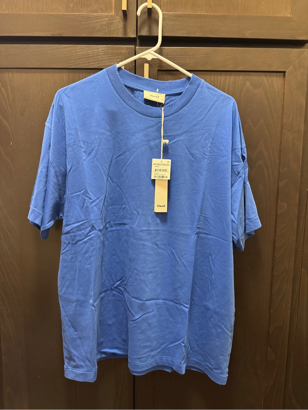 Elwood men’s Short Sleeve Crew Tee in Royal Blue